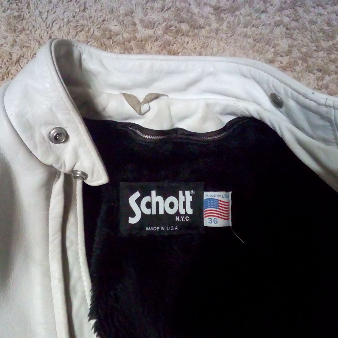 Schott ショット　シングルライダース 36