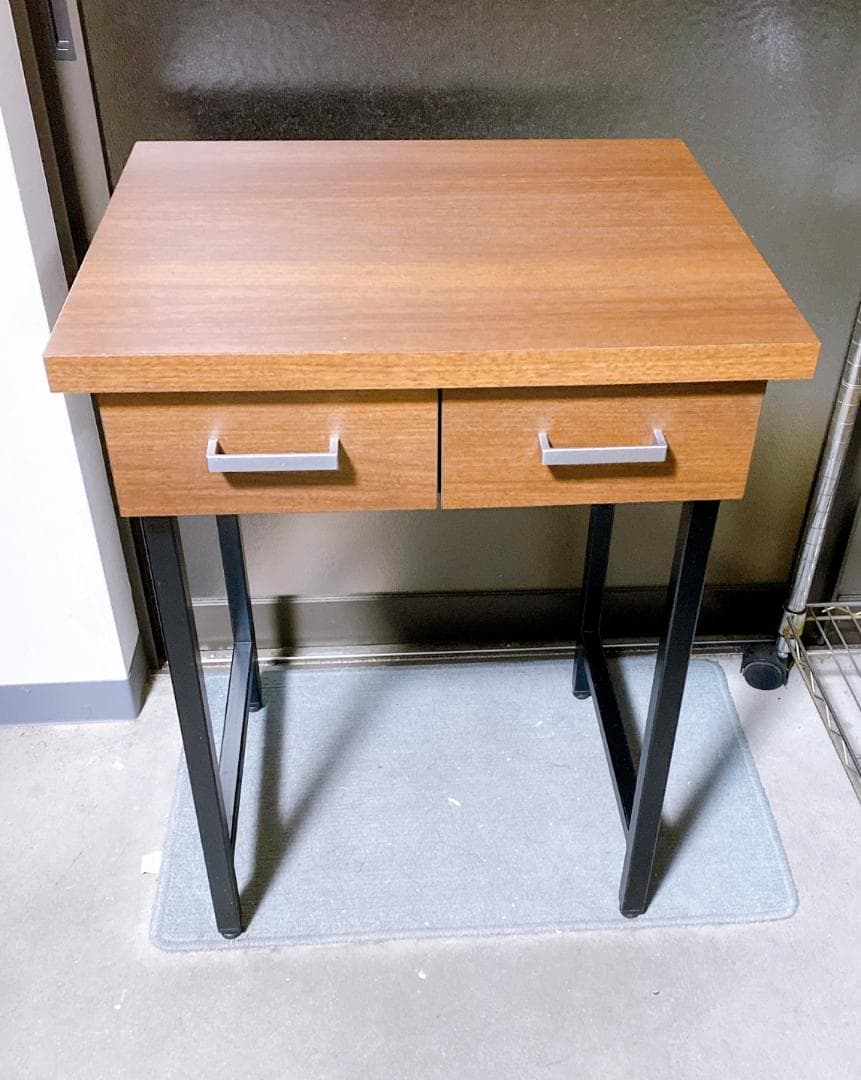 サイドテーブル インテリア サロン作業台 引き出し付き