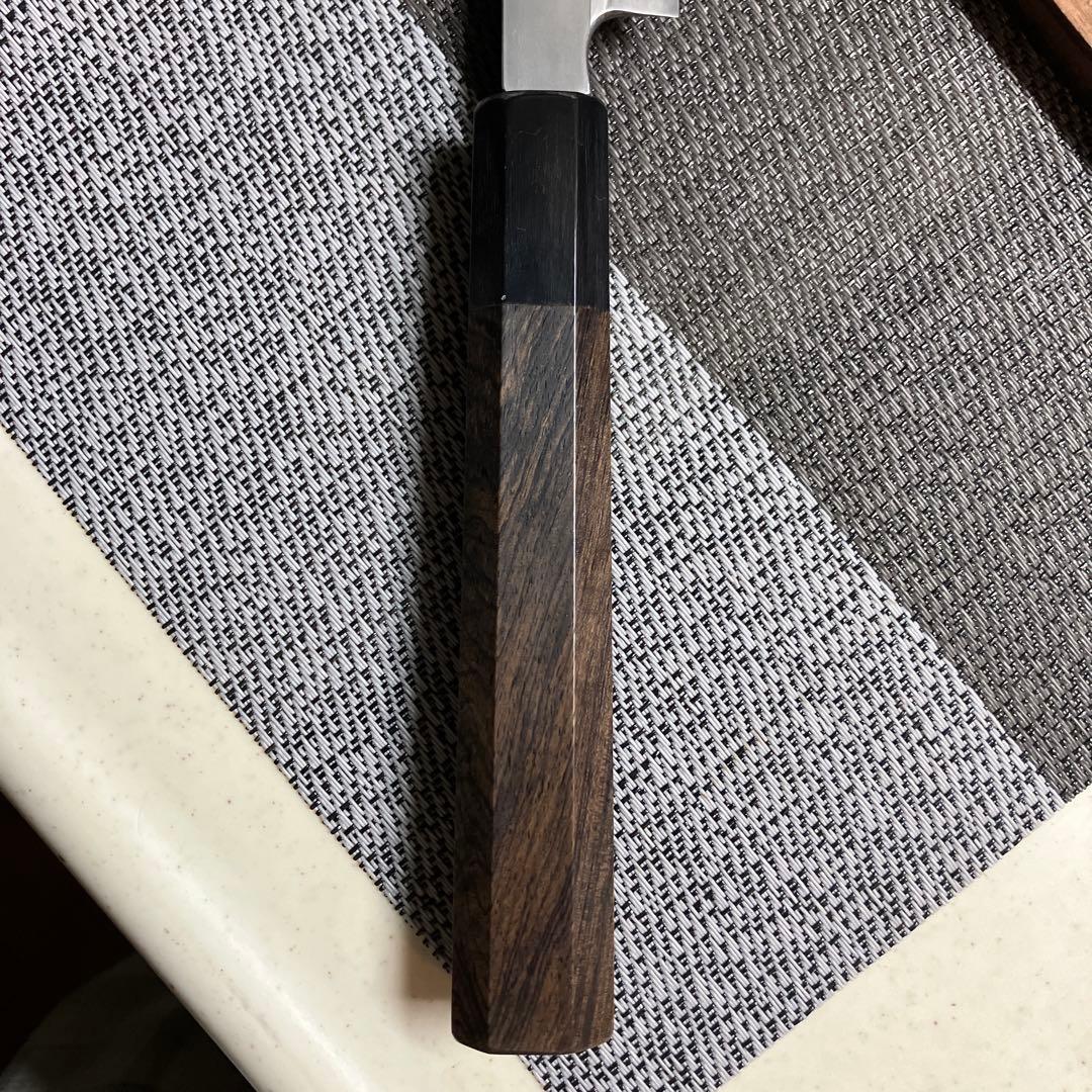 玄磨　柳刃包丁　天然砥石で本刃付け済み❗️