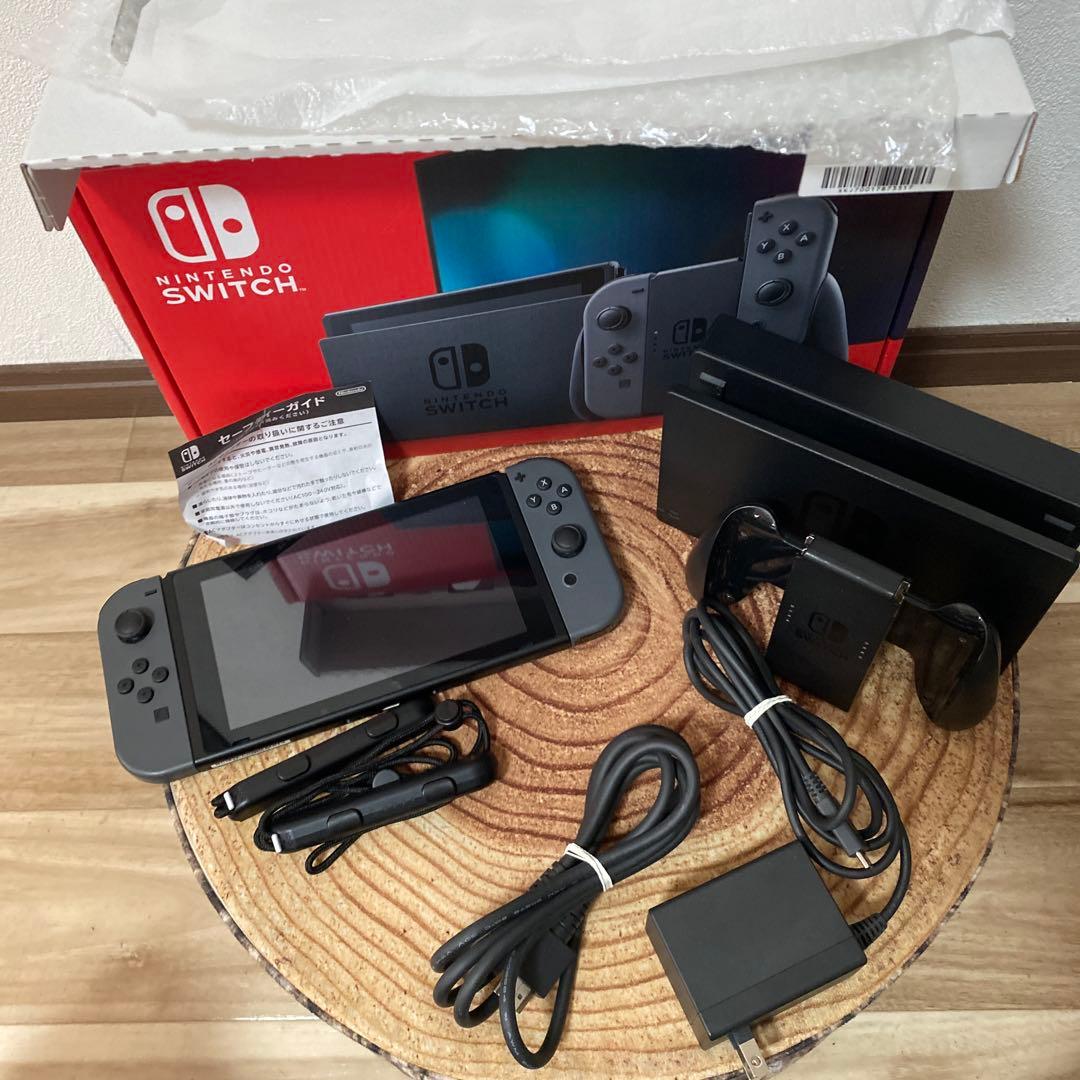 Nintendo Switch ニンテンドースイッチ本体　グレー ④