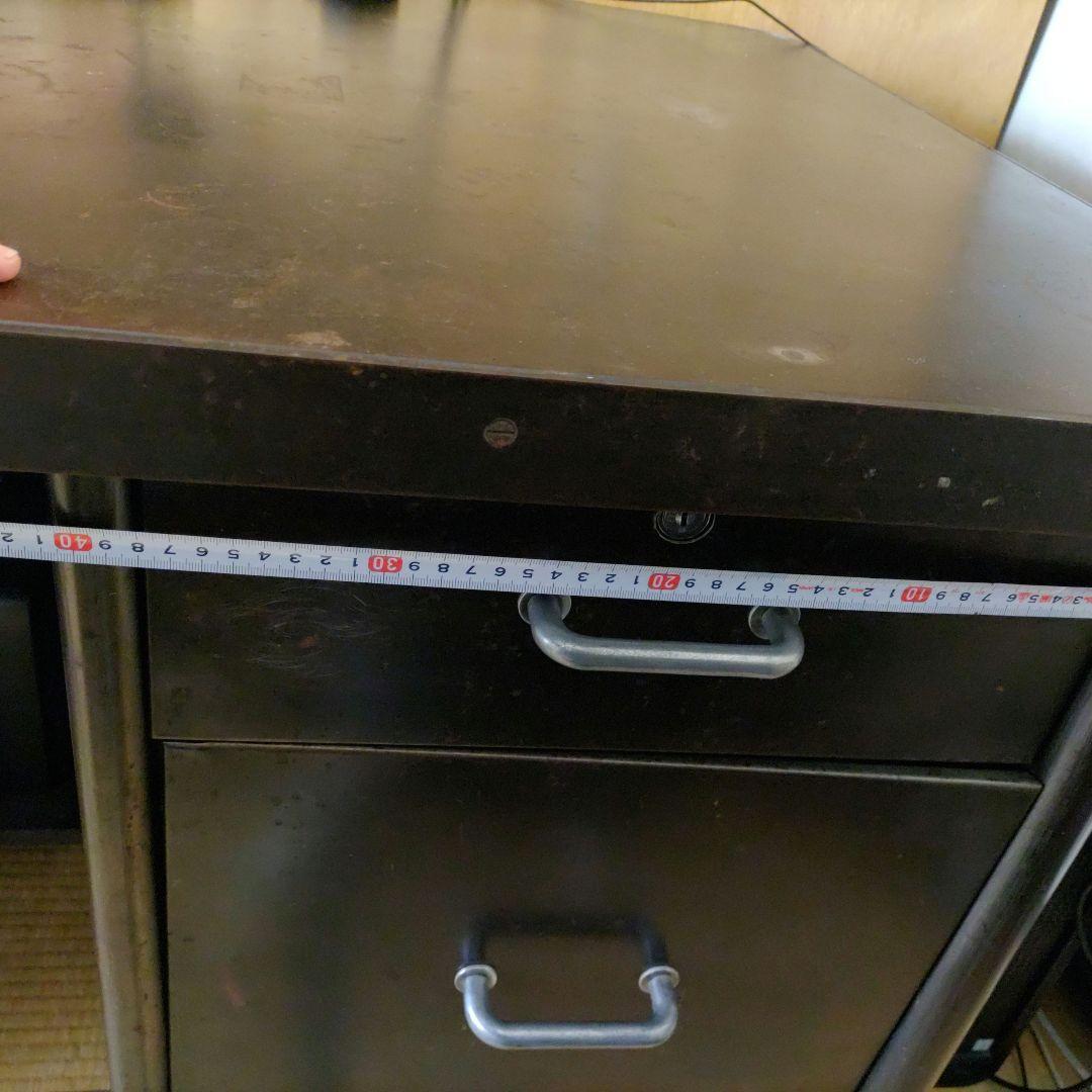 アンティーク 鉄製デスク インダストリアル