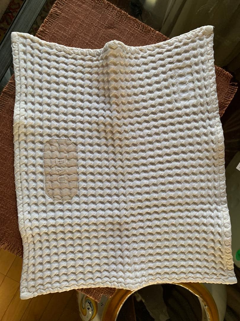 カトリーヌメミ　ビンテージ麻クッション2個と麻ノートカバー・サシェ入れ6点セット