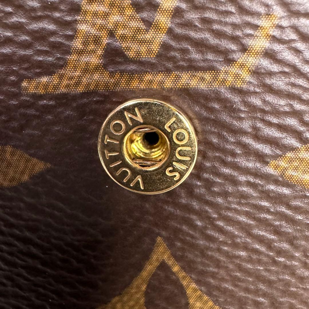 LOUIS VUITTON ルイヴィトン　モノグラム　ポルトフォイユゾエ美品