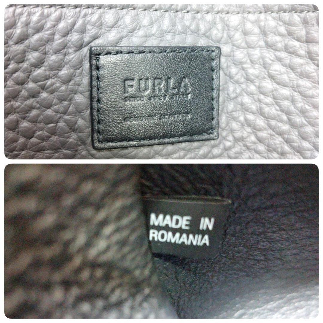 FURLA フルラ トートバッグ Giove ジョーヴェ A4収納 グレー