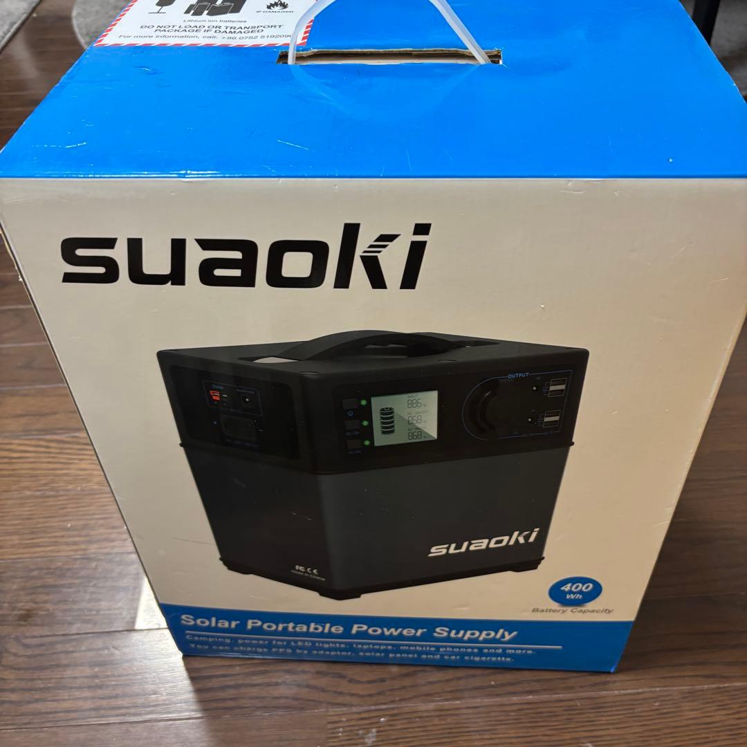 【新品】【未使用】suaoki (スアオキ) ポータブル電源 PS5B