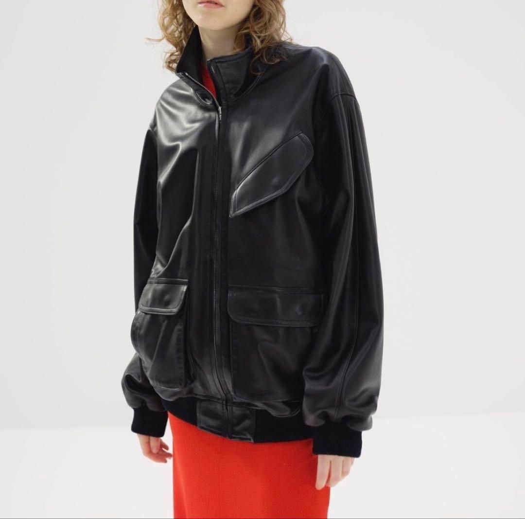 AURALEE オーラリー レディース レザーブルゾン 24AW 1 試着のみ