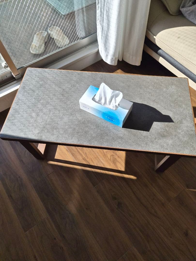 ニトリ センターテーブル 90cm グレー