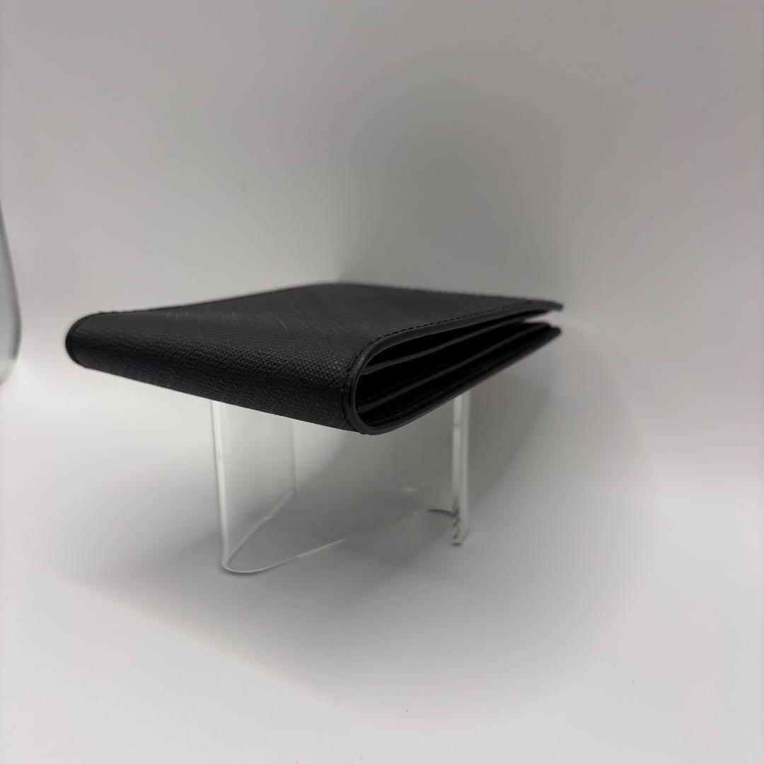 BURBERRY 二つ折り財布　チェック　スモークドノバチェック　折り財布　財布