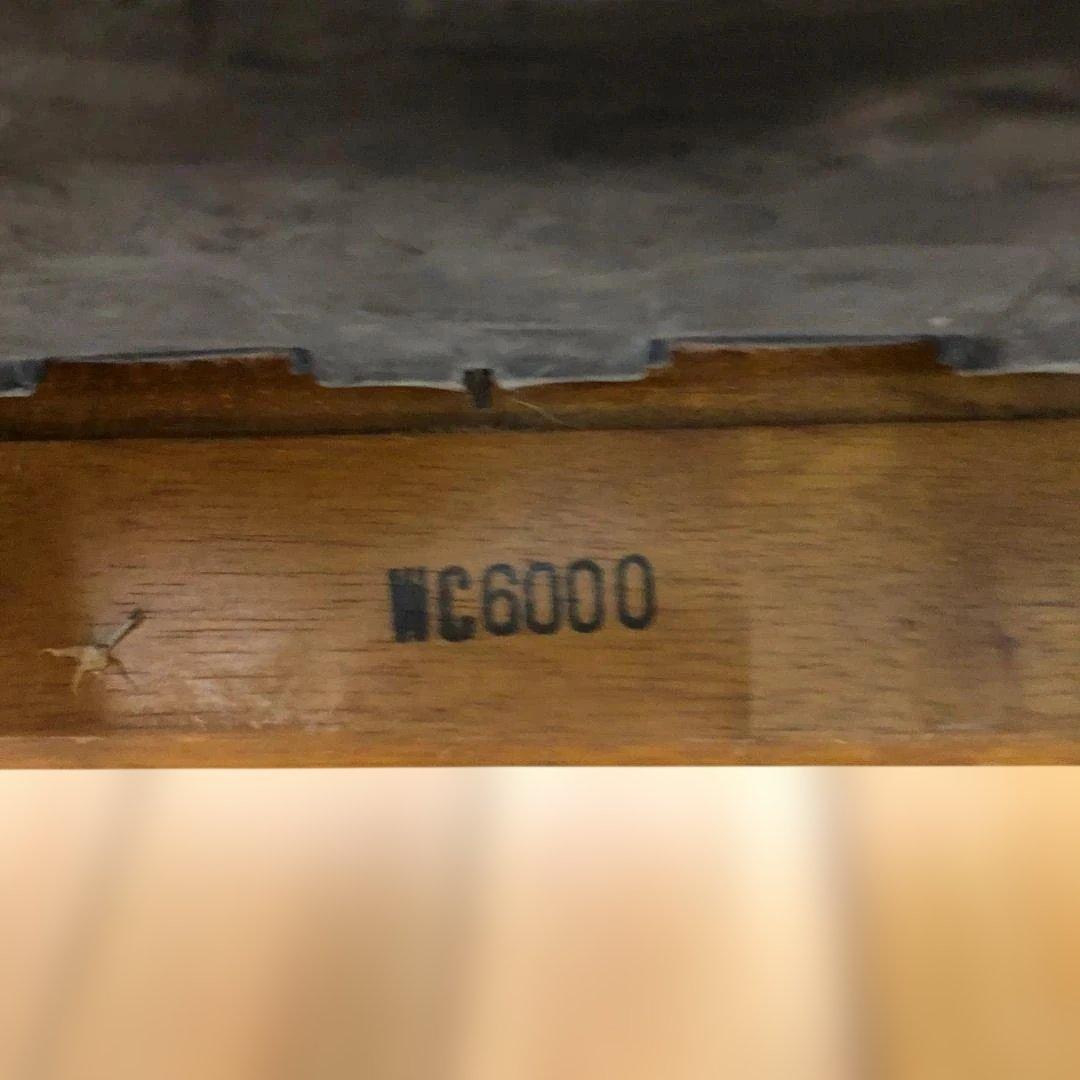 カリモク アームチェア 肘付き ダイニングチェア ヴィンテージ 112931-1