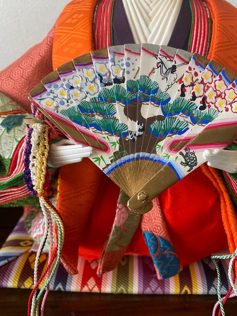 値下げ‼️雛人形　京都　洛北一操作　1980年頃　本物の伝統雛