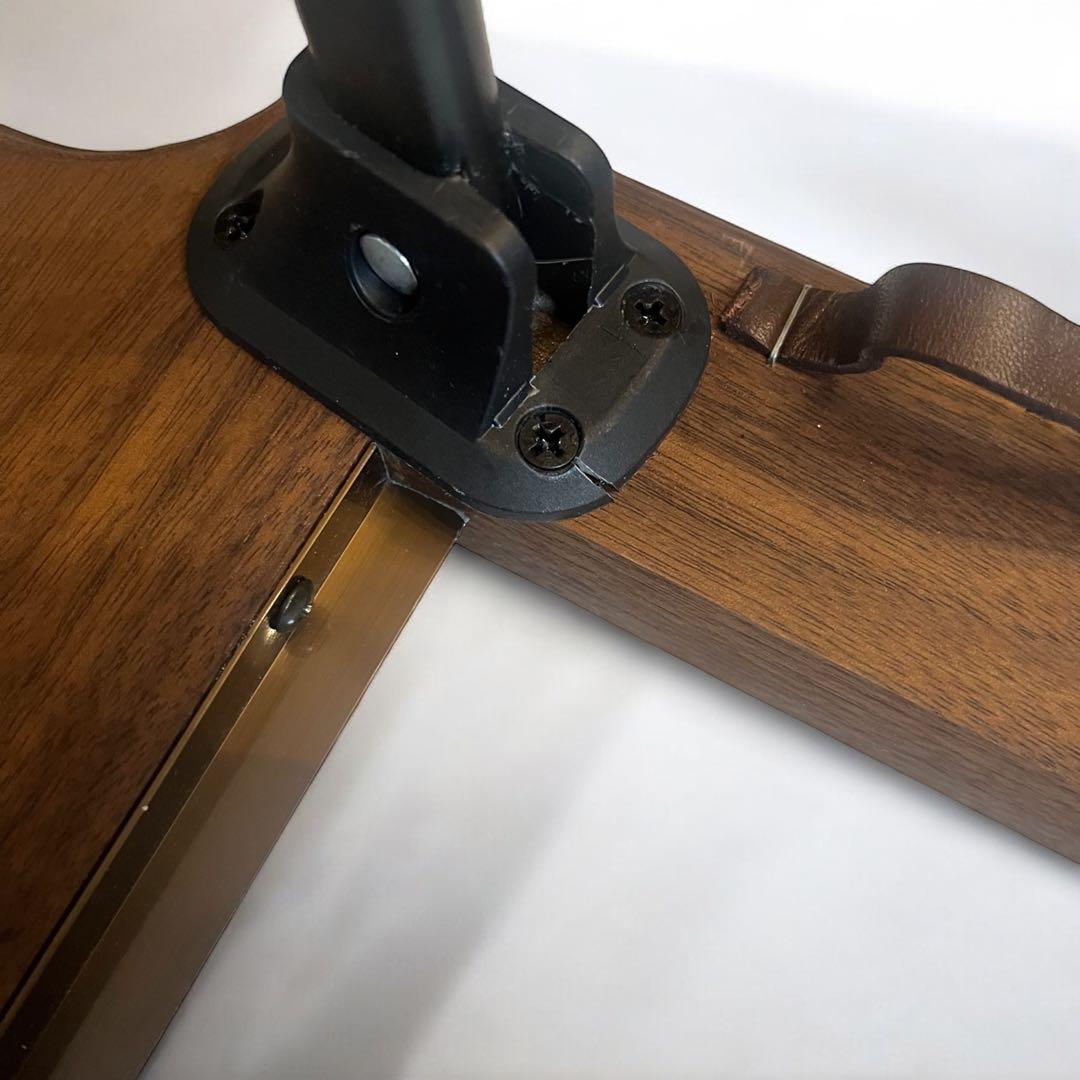 【outlet】ブラックウォールナット0.5ユニットサイドテーブル