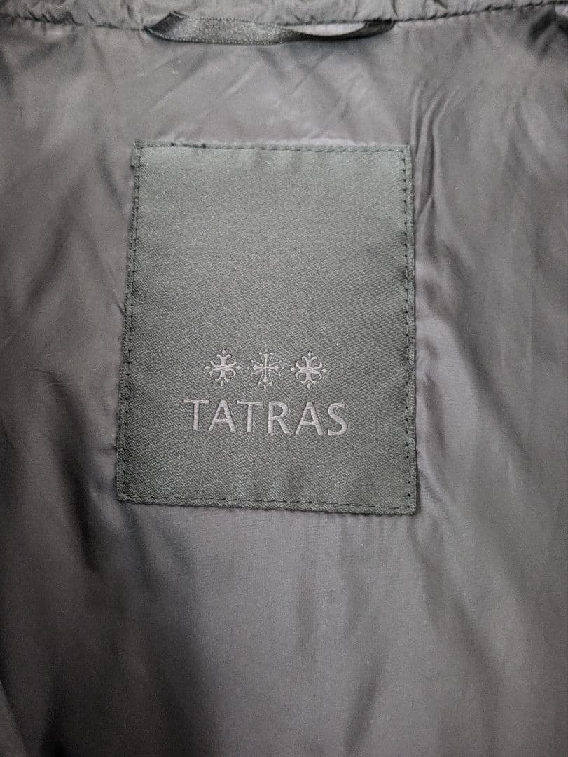 【美品】タトラス　TATRAS　ダウン　ポリテアマ　ブラック　ギャランティカード