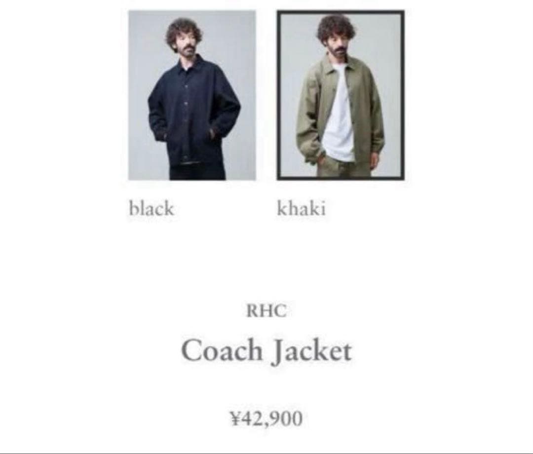 【美品✨】RHC COACH JACKET　コーチジャケット　ブルゾン