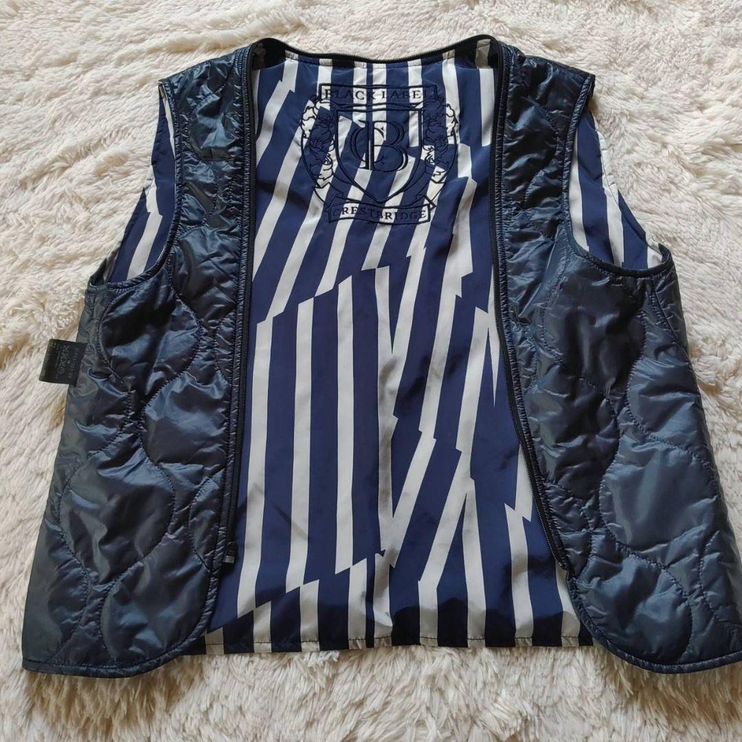 BURBERRY 異素材 切替 ファイヤーマンフック レザージャケット ブルゾン