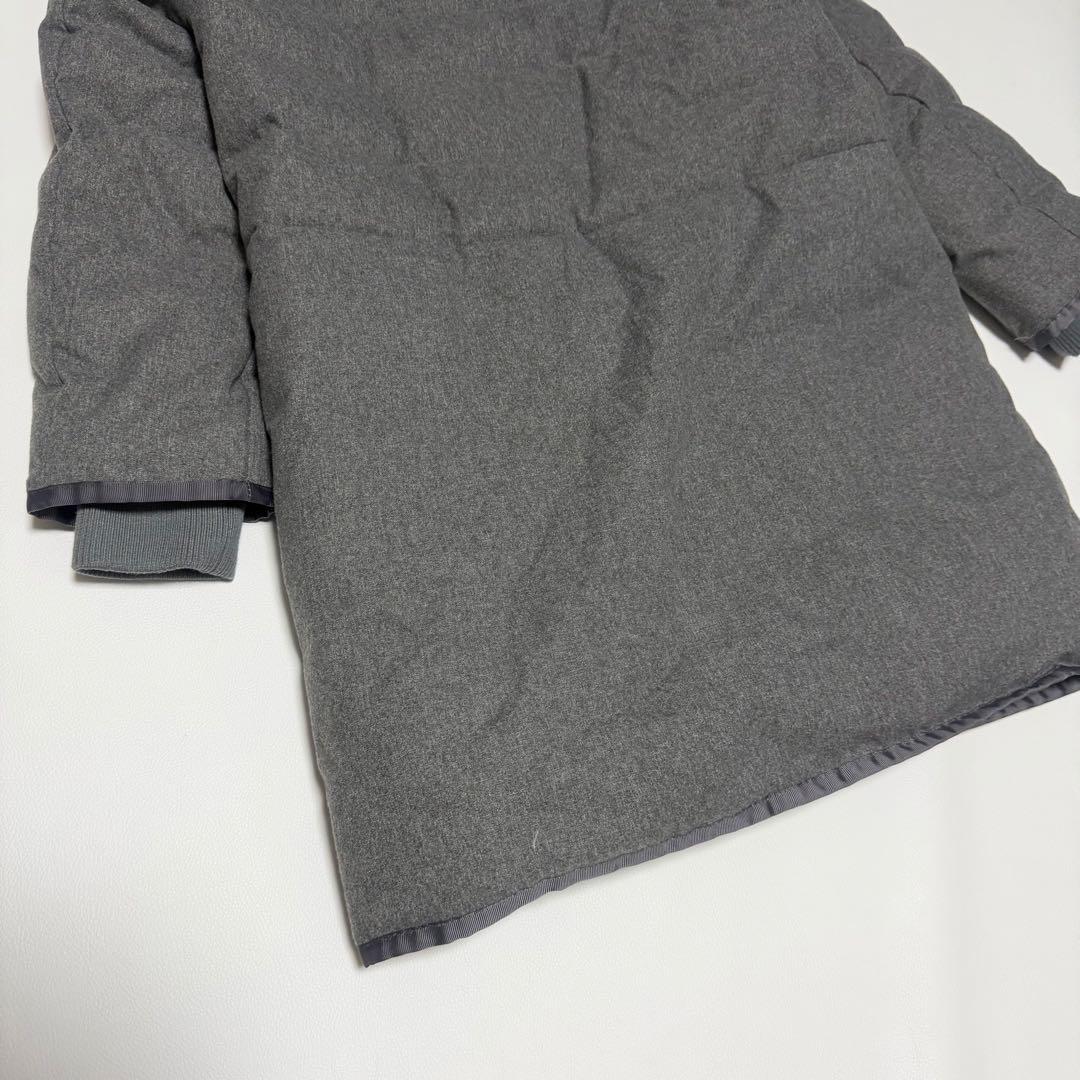 完売色✨ ドゥクラッセ グログラン使い フード付ダウンコート XL 大きいサイズ