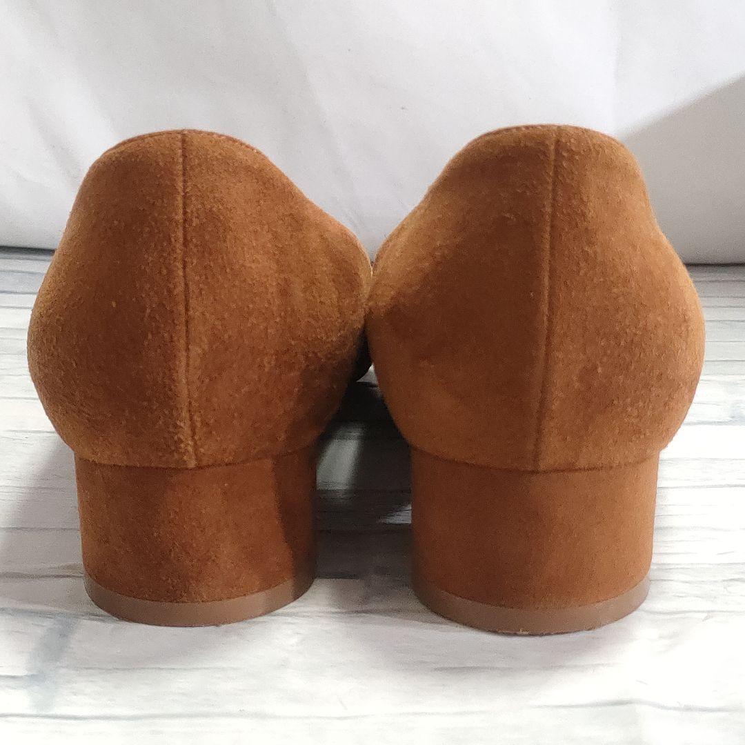 箱保存袋付き美品✨マノロブラニク　リストニー　スウェード　ブラウン　35