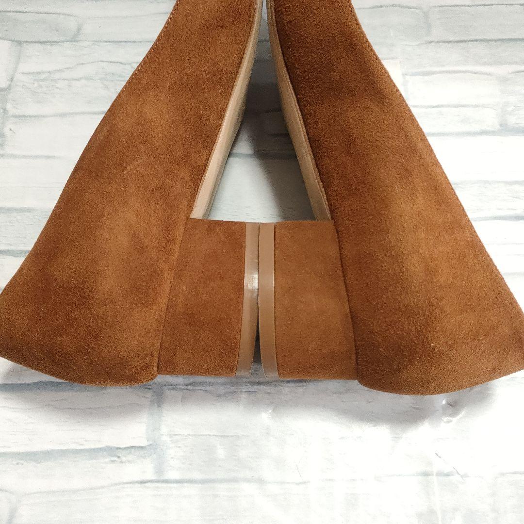 箱保存袋付き美品✨マノロブラニク　リストニー　スウェード　ブラウン　35