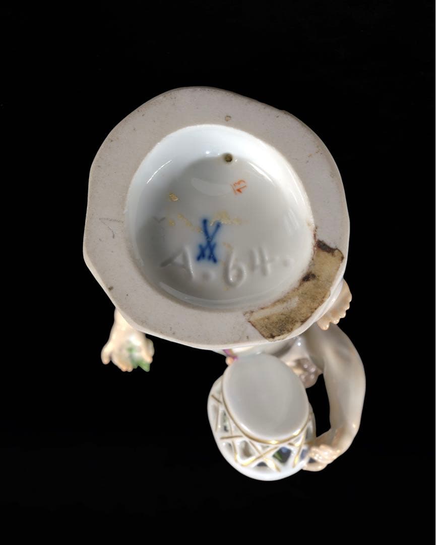 マイセン　人形　四季の寓意シリーズ　春