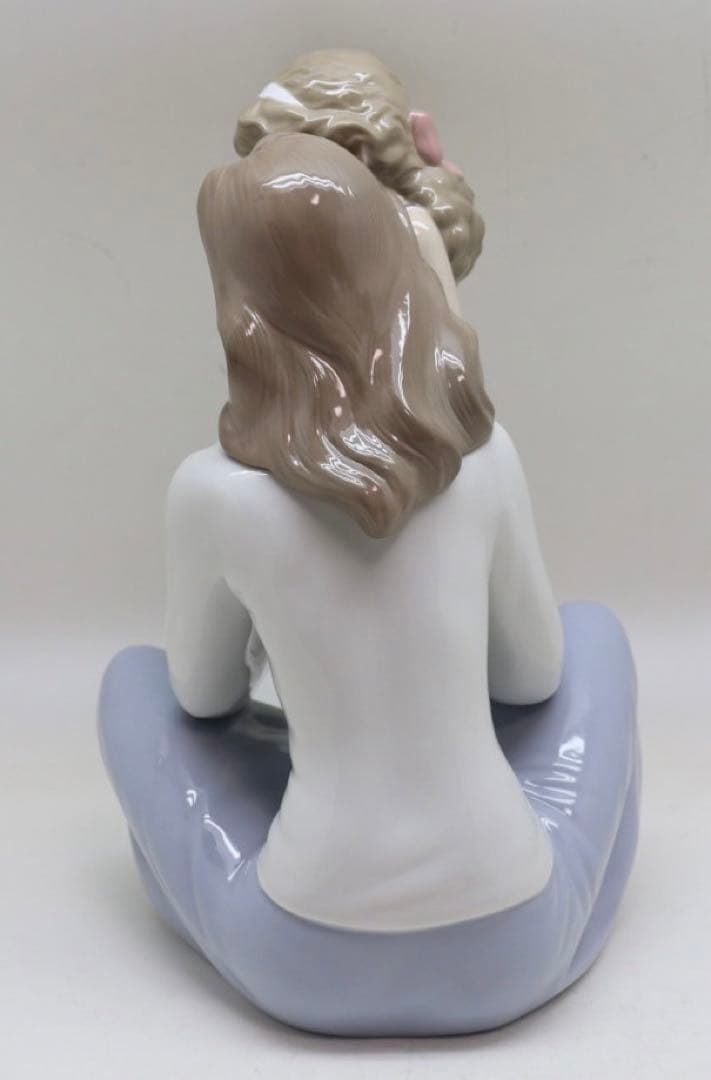 リヤドロ　ママとおしゃべり　フィギュリン　陶器人形　置物