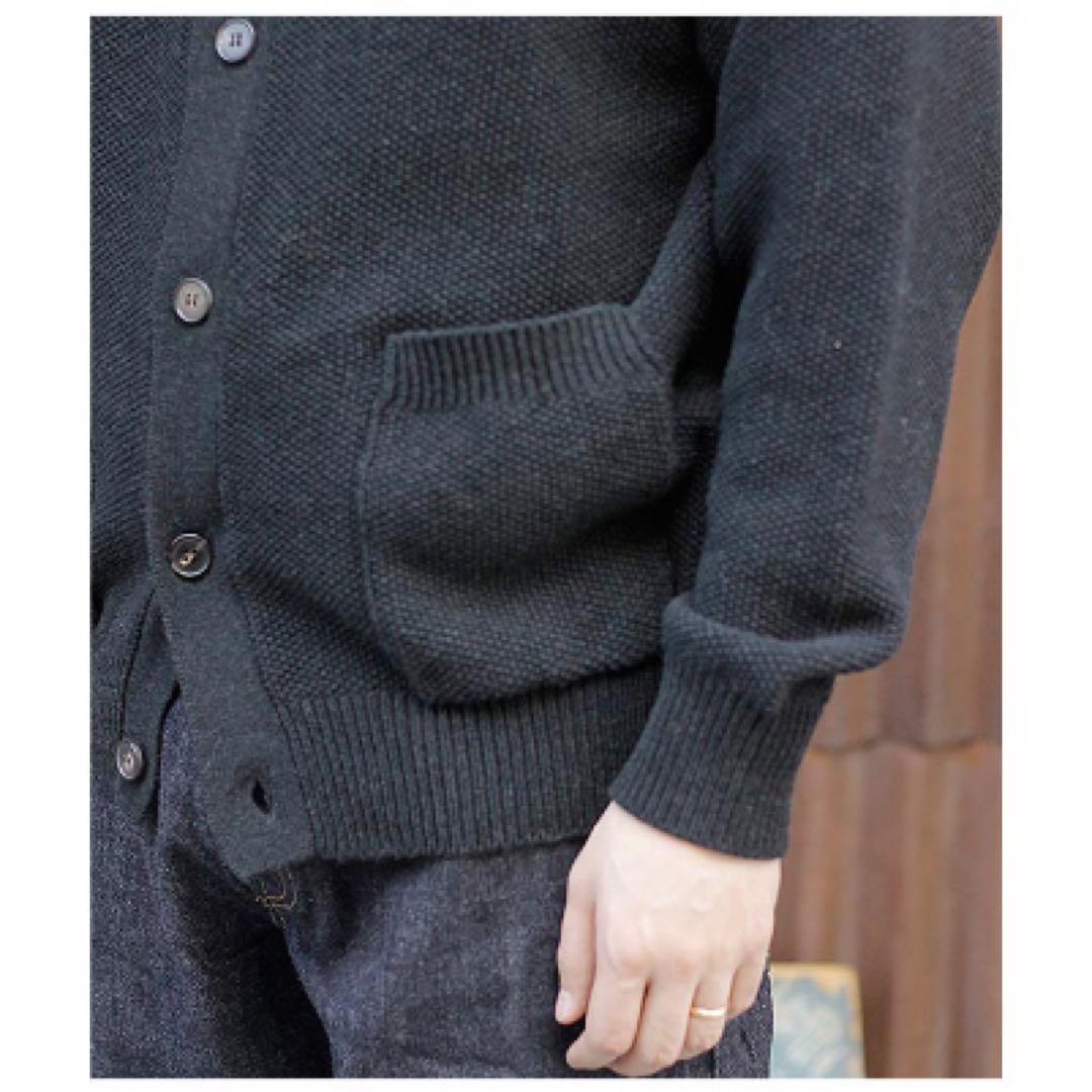 トップス BATONER HIGH TWIST CARD WOOL BLOUSON