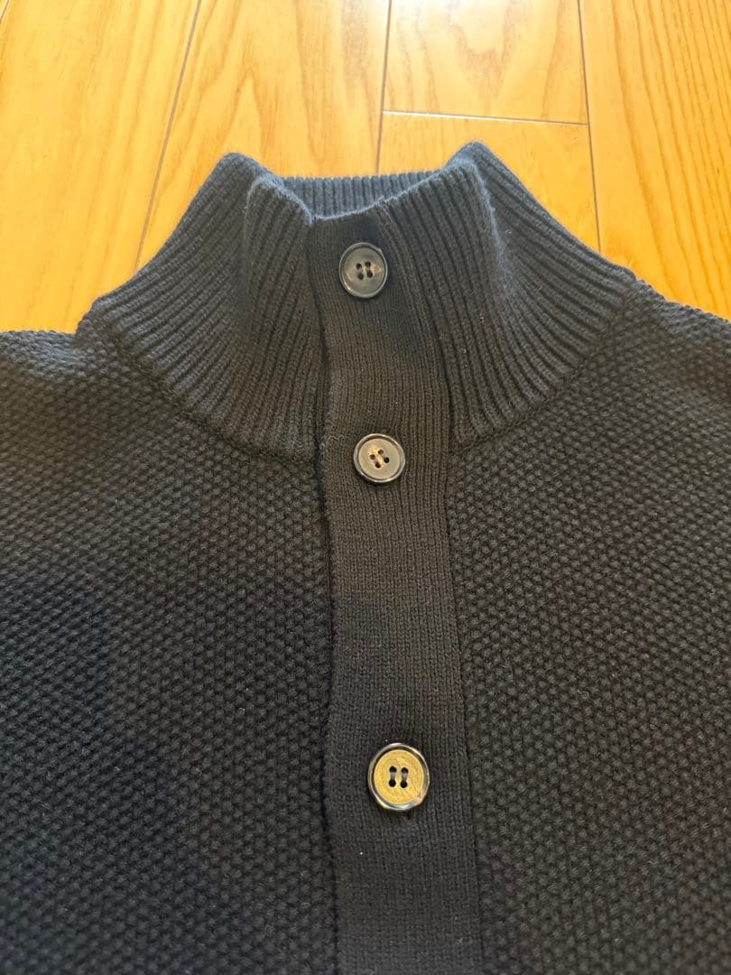 トップス BATONER HIGH TWIST CARD WOOL BLOUSON