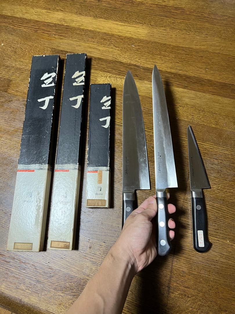 Misono ステンレスモリブデン鋼3本セット箱付き