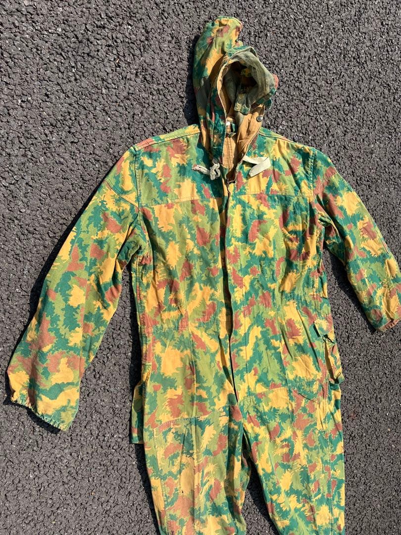 ハンガリー軍　珍しい　ヴィンテージ　迷彩つなぎ