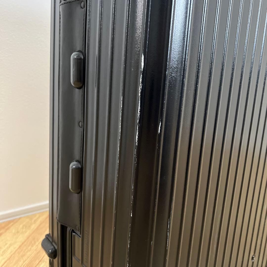 【希少】リモワ　旧サルサ　60L 2輪　キャリーケース　マットブラック