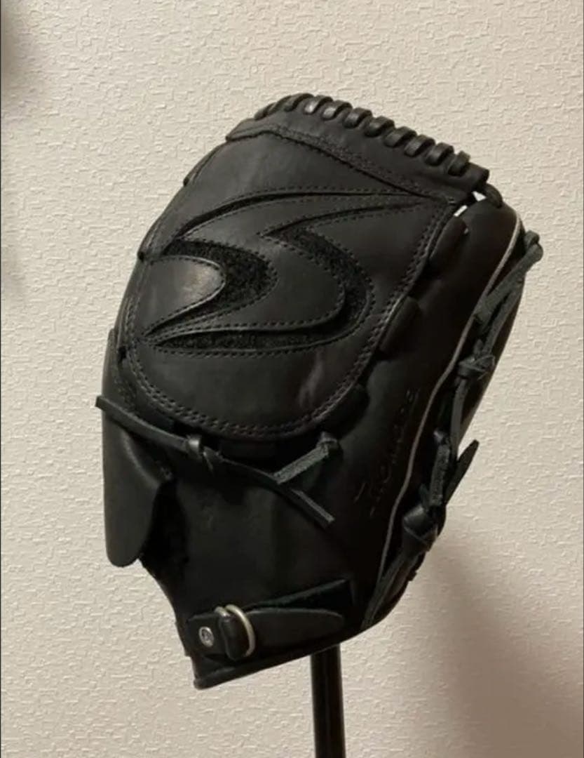 ZETT 軟式グローブ プロモデル 黒 限定藤浪晋太郎モデル