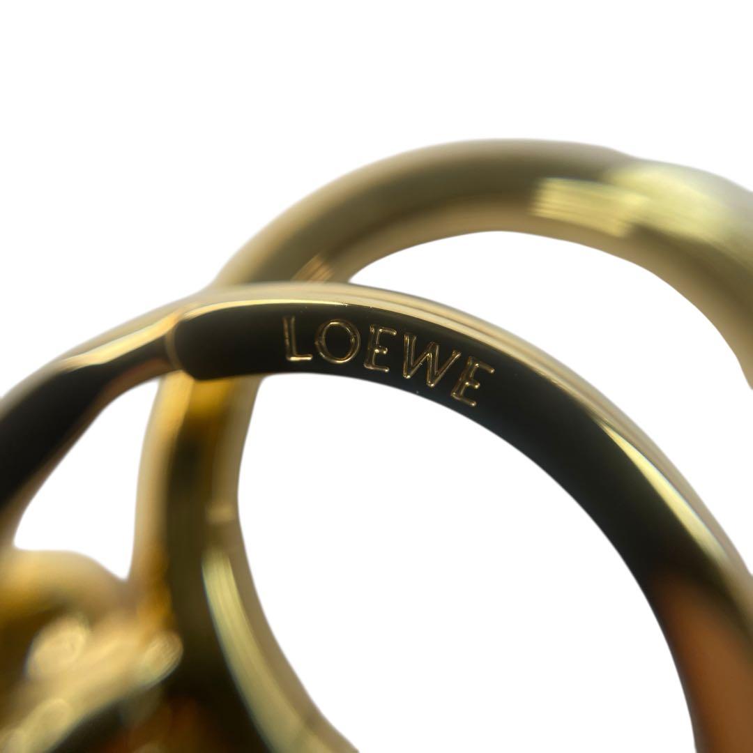 ロエベ LOEWE アナグラム キーリング バッグ チャーム 箱付き