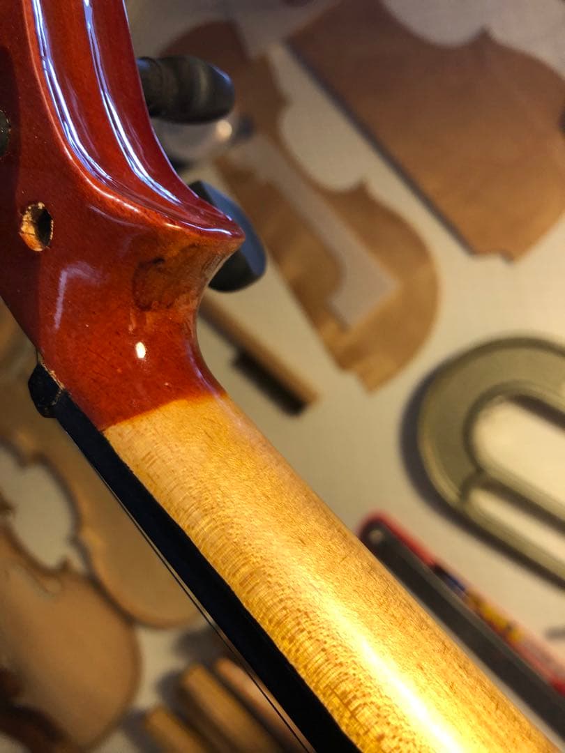 【訳あり特価.駒&魂柱調整済】HAG 中古バイオリン3/4 型名&製造年月日不明