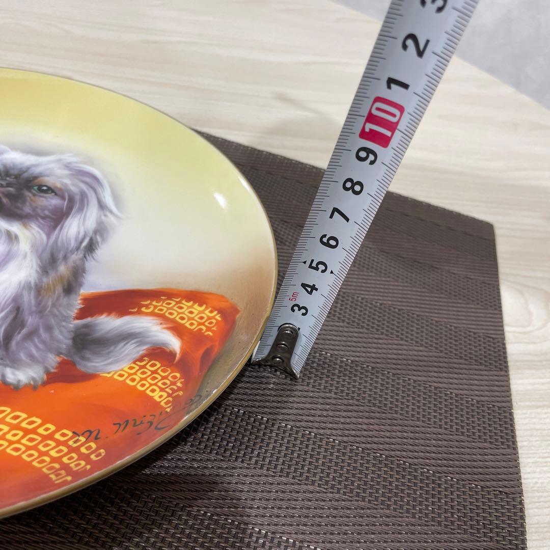飾り皿◆ノリタケ・犬好きの方に必見！アンティーク