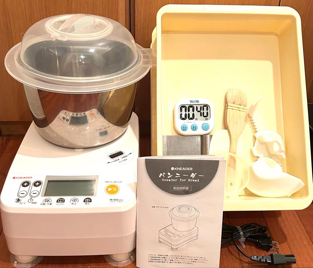 【動作確認済、説明書付】日本ニーダー PK1012 plus パンミキサー　パン