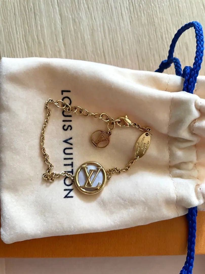 ルイヴィトン　ブラスレLtoV　ブレスレット　ヴィンテージ　廃盤　美品　安心鑑定