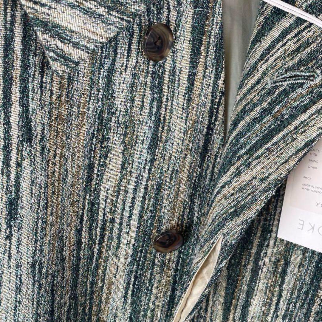 YOKE 23ss Jacquard Bal Collar Coat 未使用品