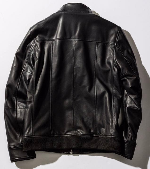 お*れ様 レザーブルゾン　AKM contemporary