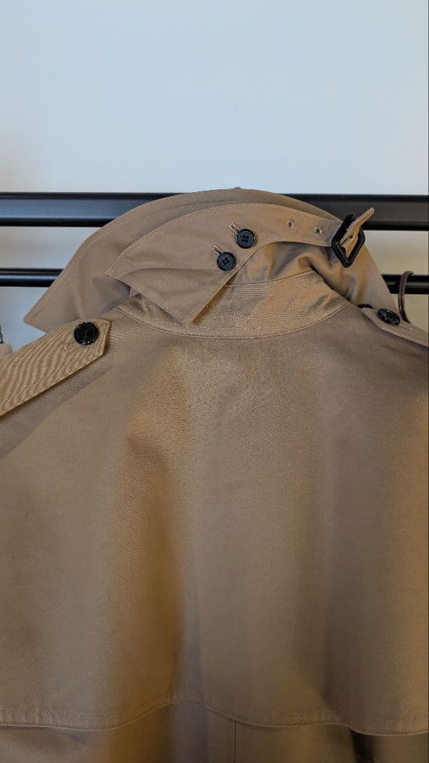 値下【サイズ3】HYKEハイク2wayトレンチコート(着脱可能な起毛ライナー付)