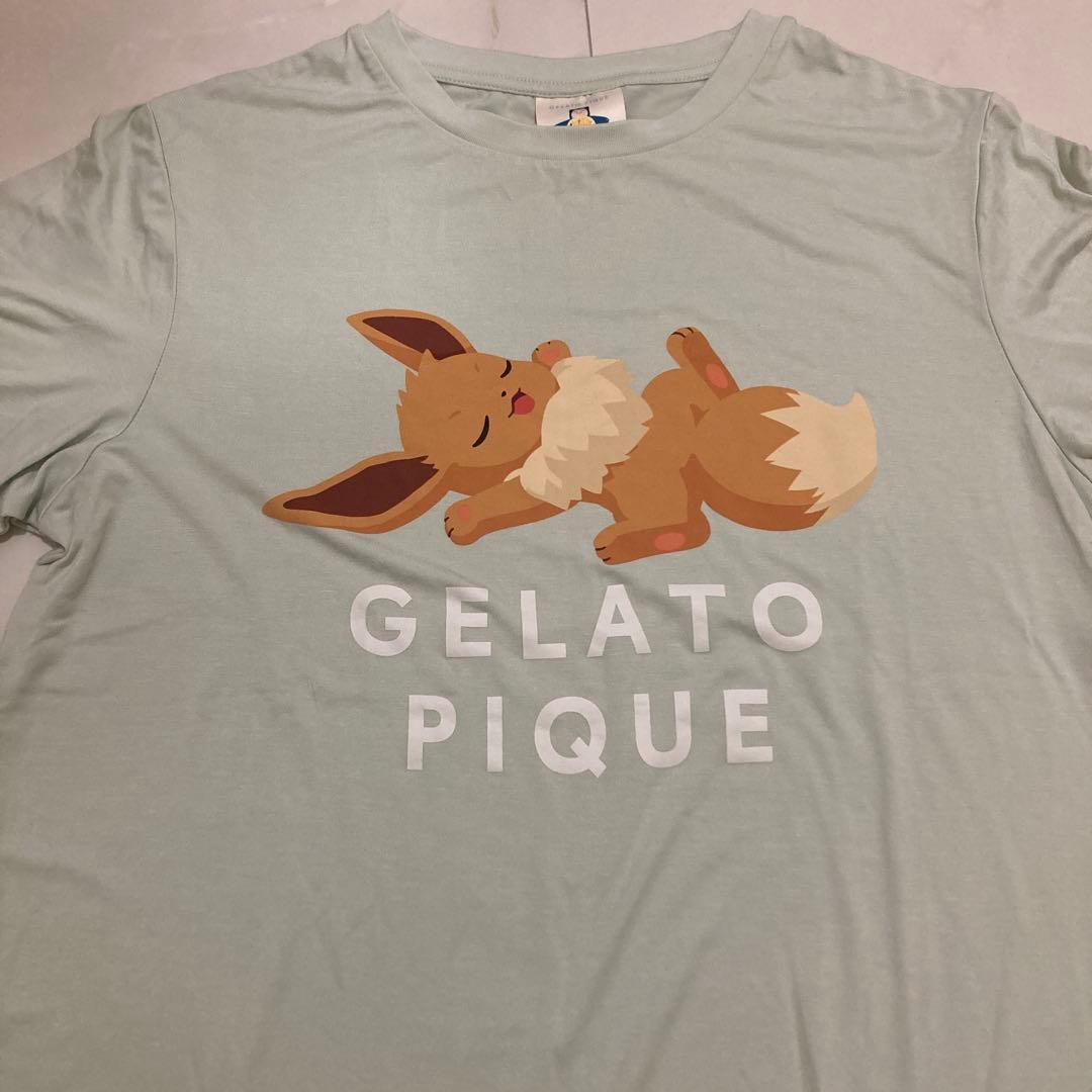 ジェラートピケ ポケモン　イーブイ　ルームウエア　上下セット　未使用