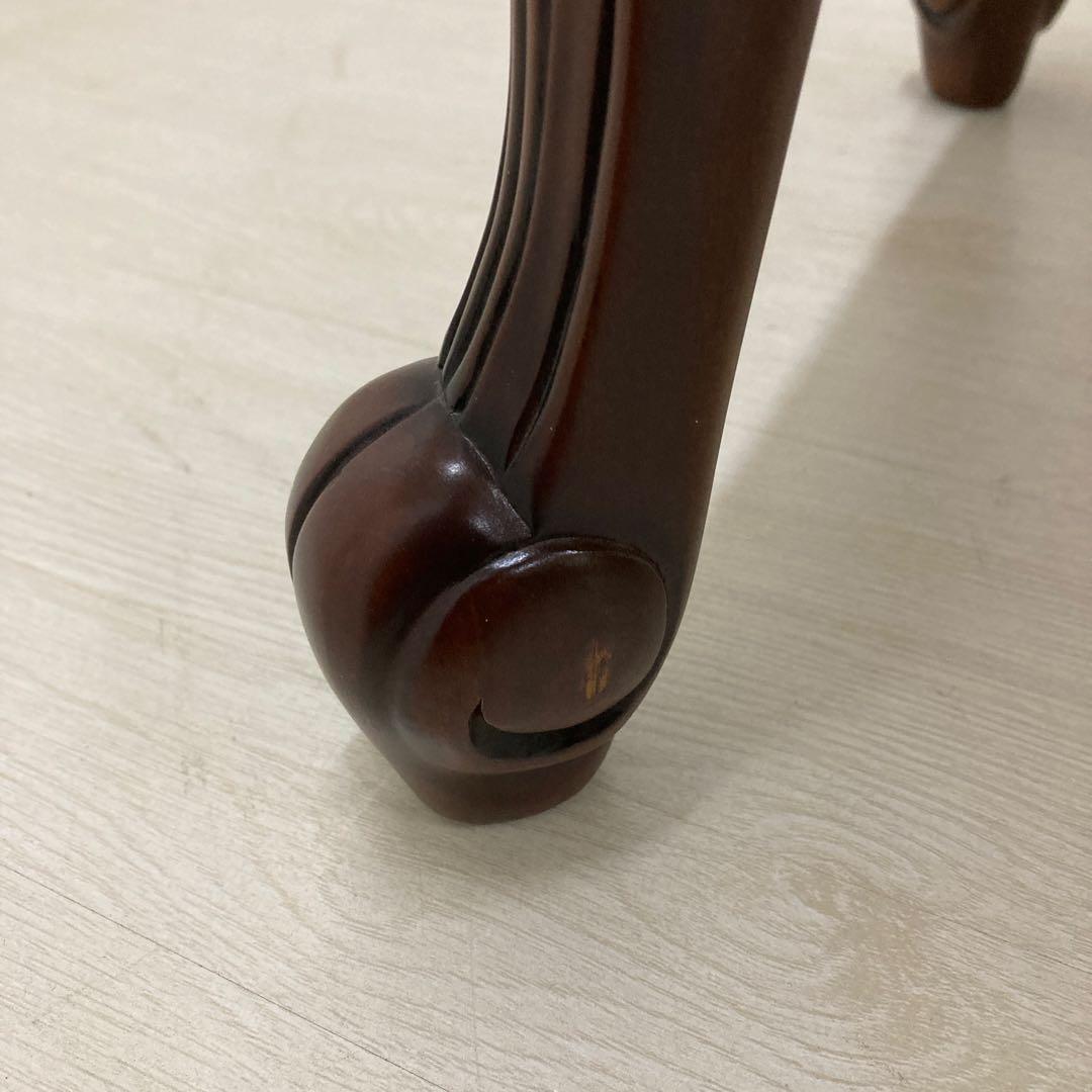 クラシック　猫脚　スツール　オットマン　椅子　ベンチ　A