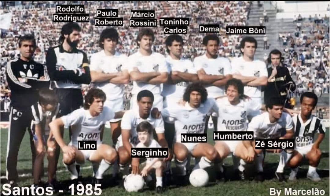 Santos FC 1985 adidas Vネック ユニフォーム 三浦知良