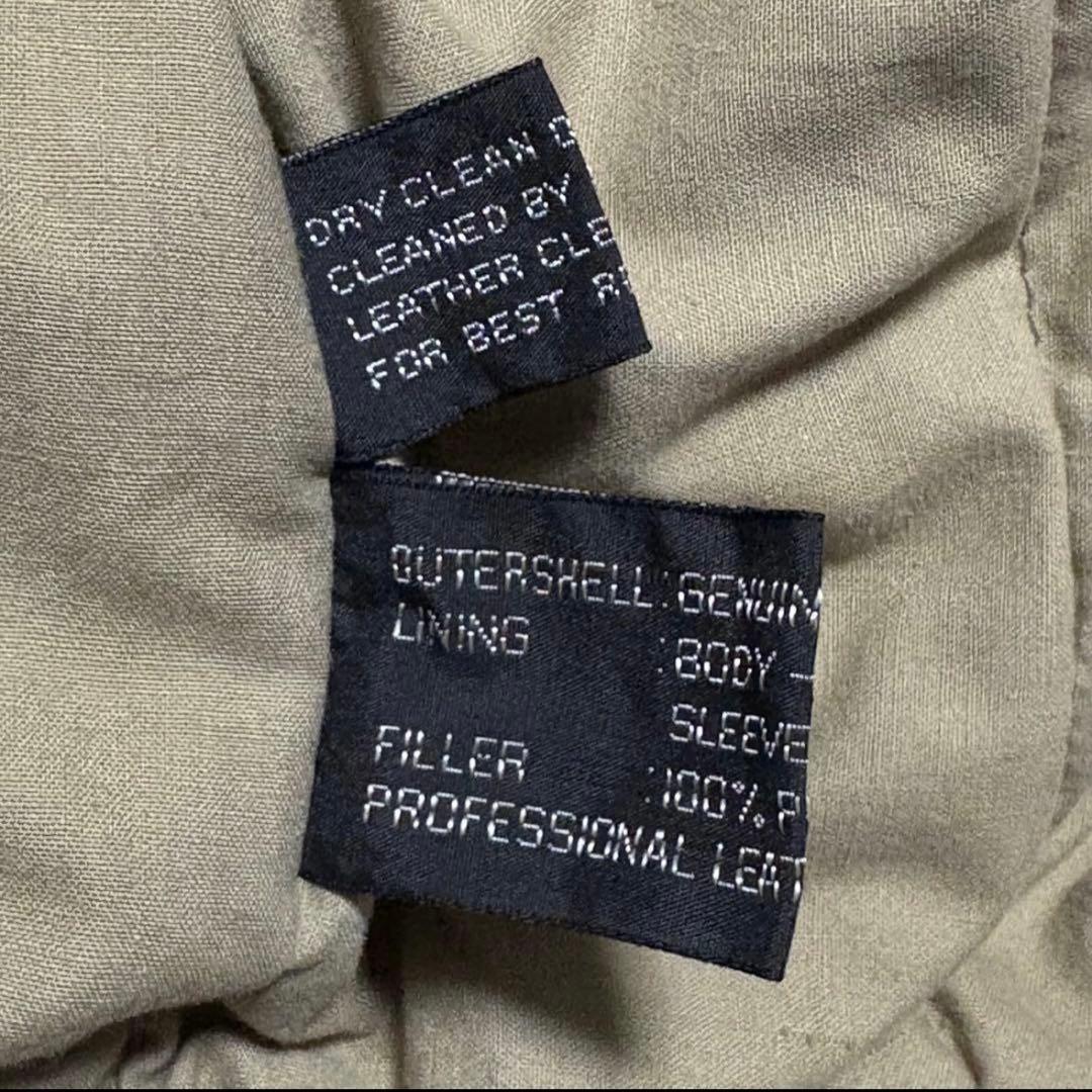 【vintage】フライトジャケット XL本革　A2 ブルゾン　ボンバー　短丈