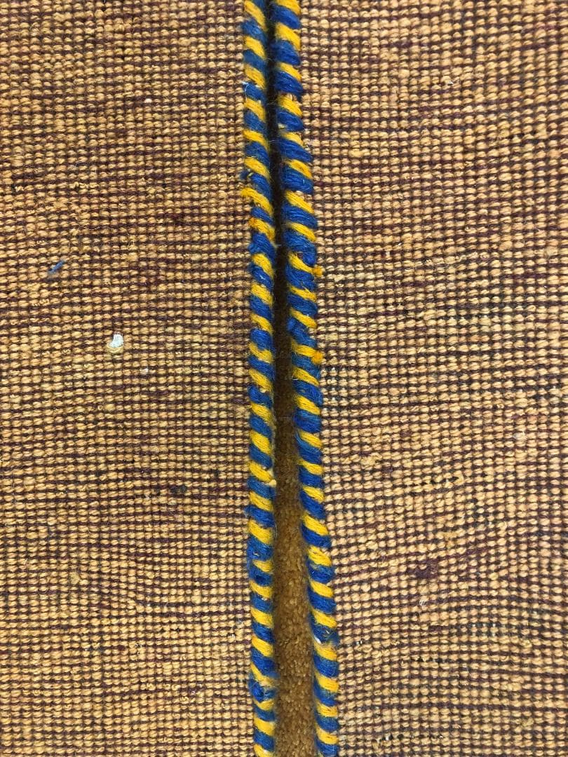 ギャベ イラン産 167×243 黄 K-30