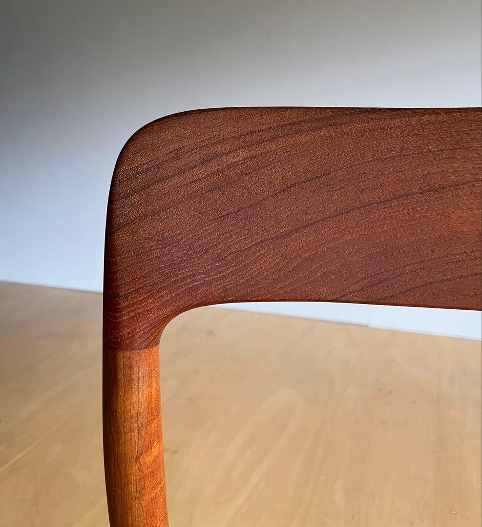 Niels Moller Model 75 チーク ペーパーコード張替え後未使用