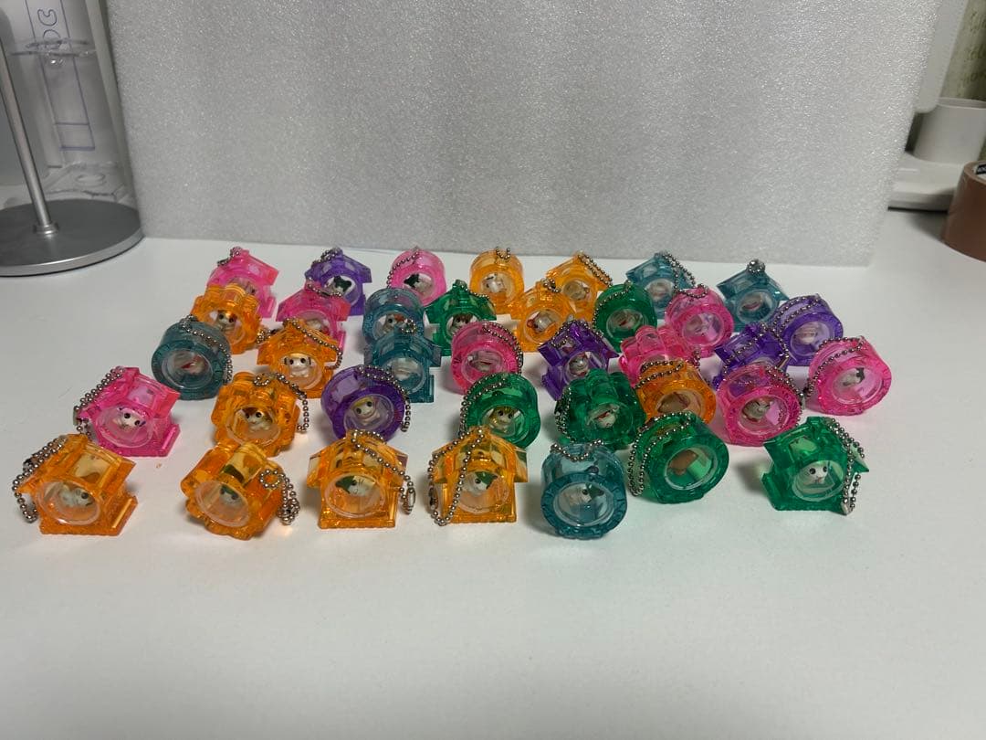 d*9様 とっとこハム太郎 ころころホルダー　キーホルダー　ボールチェーン　大量