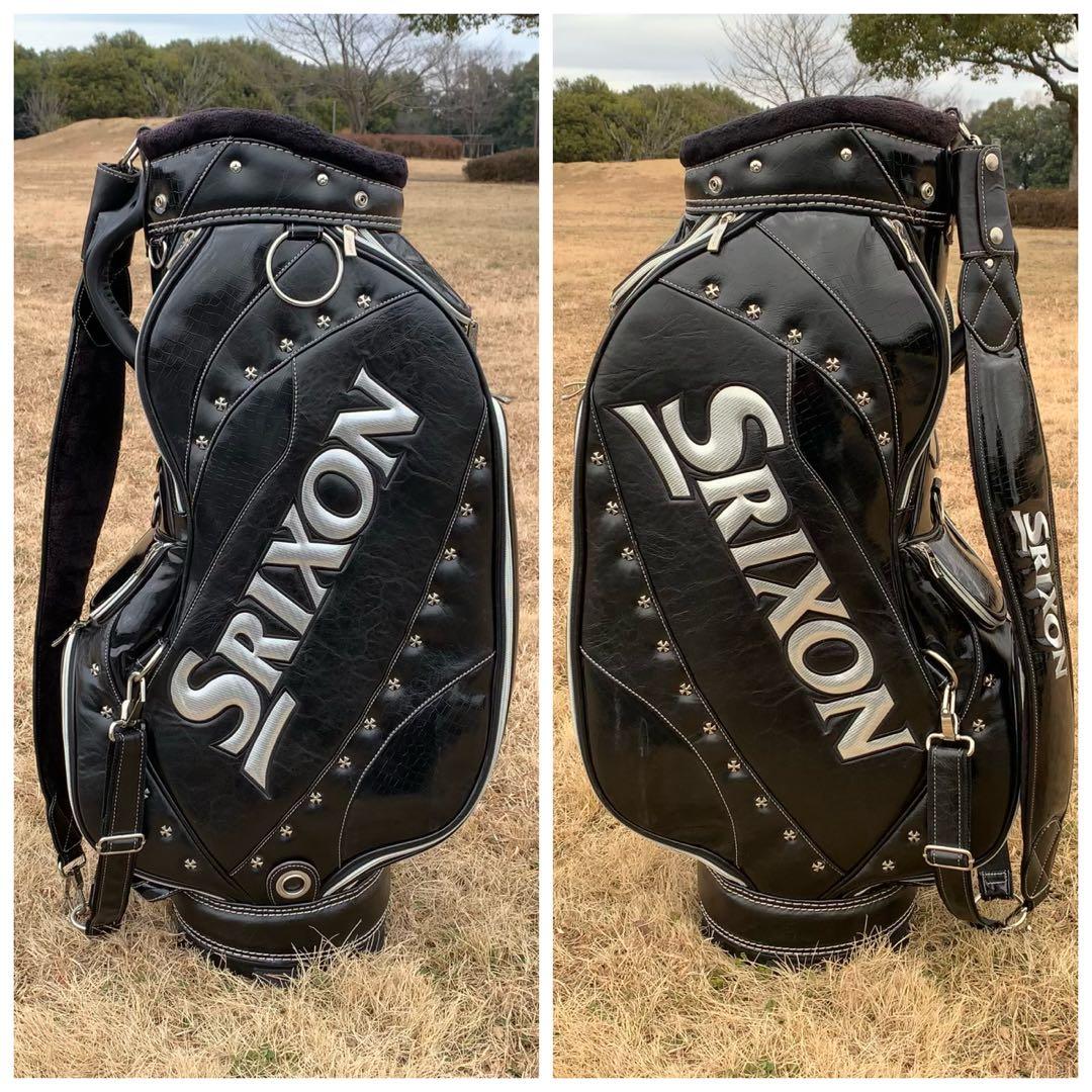 【数量限定】　スリクソン クロコダイル調　キャディバッグ　GGC-S123L