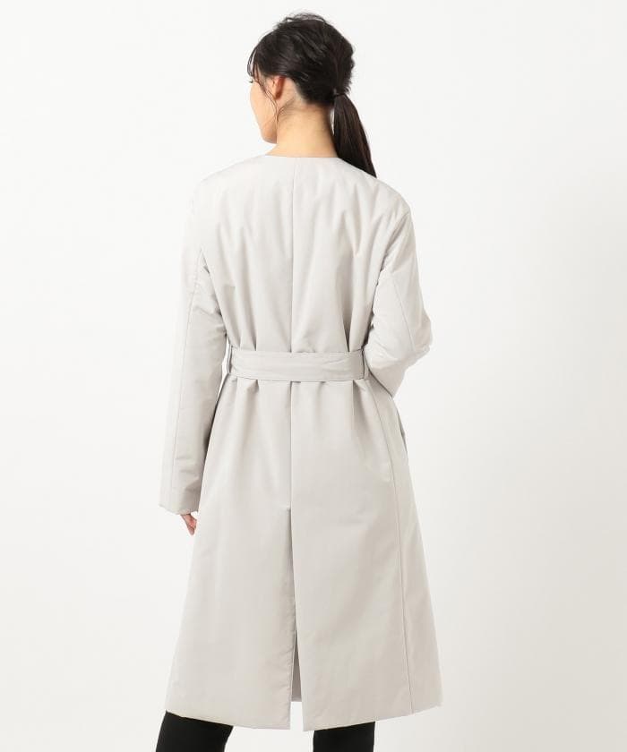 ★美品★ 23区 中綿コート 38 ノーカラーコート セレモニー 卒業式 入学式