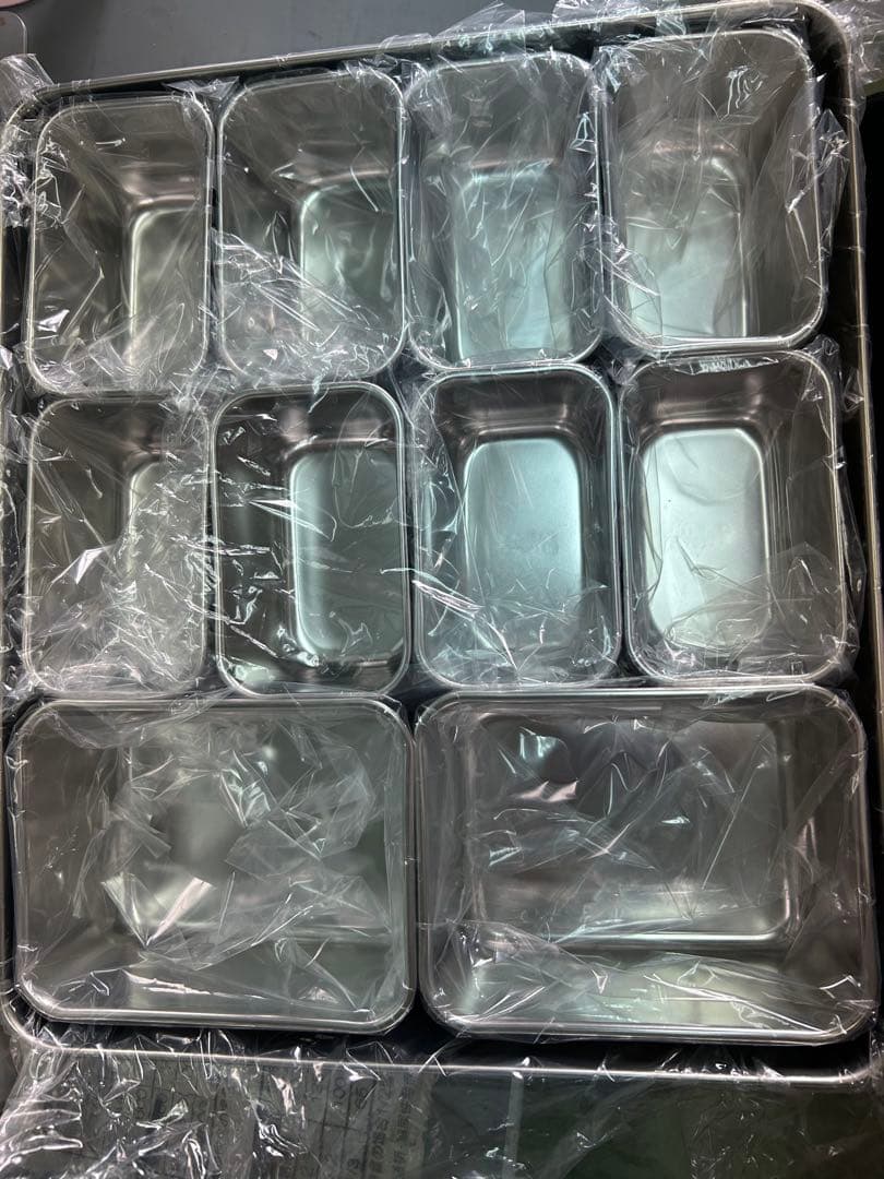 ステンレス製　調味料保存容器10個セット