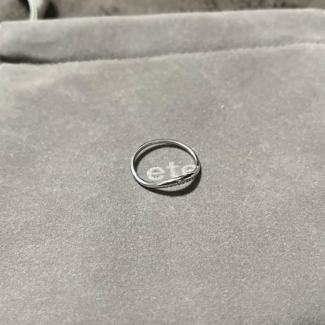 ete エテ [デイリープラチナ] PT501 ダイヤモンド リング 15号