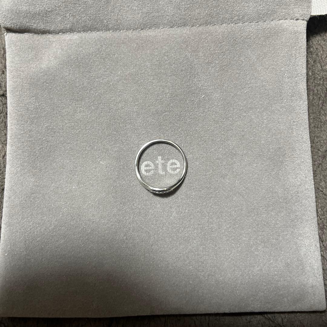 ete エテ [デイリープラチナ] PT501 ダイヤモンド リング 15号
