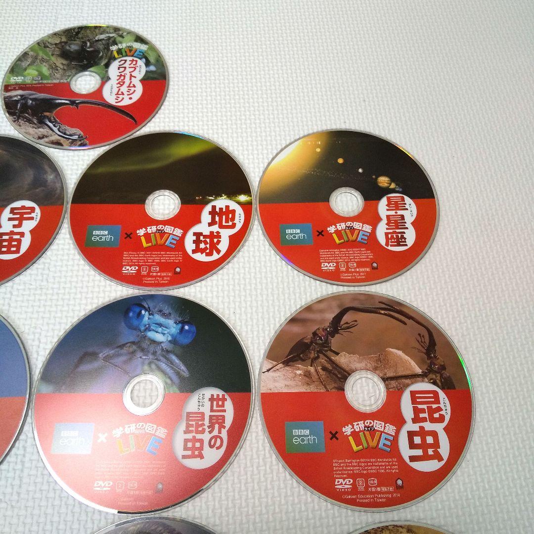 学研の図鑑ライブLIVE DVDのみ17枚セット